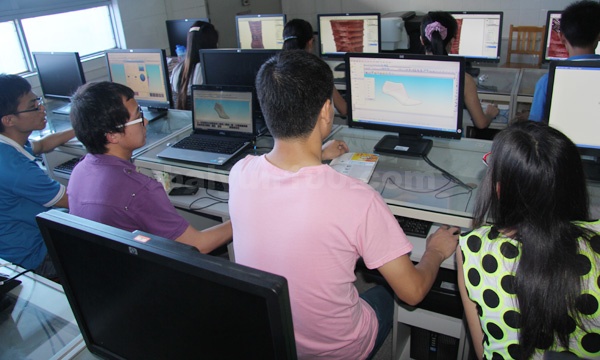 鞋样电脑实训场