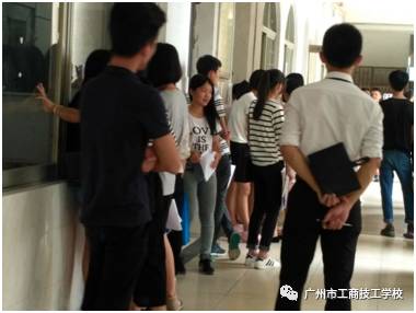 广州市工商技工学校团总支学生会招新工作-广东技校排名网