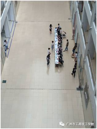 广州市工商技工学校团总支学生会招新工作-广东技校排名网