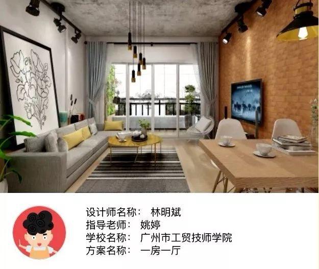 硕果累累 满载而归——广州工贸夺得2018年“三维家杯”创意空间设计大赛多个奖项