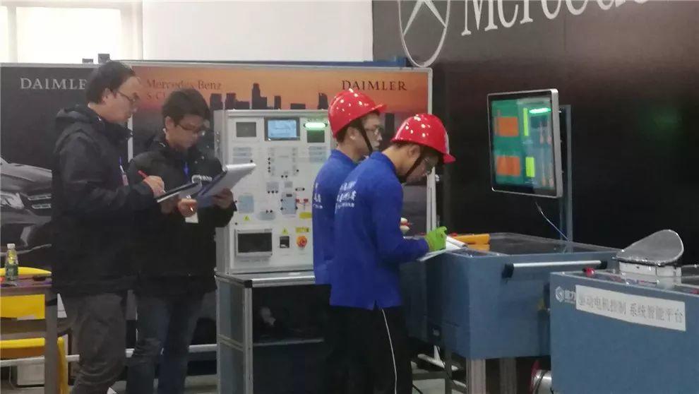 我院在“新能源汽车检测与维修项目”省赛中传捷报