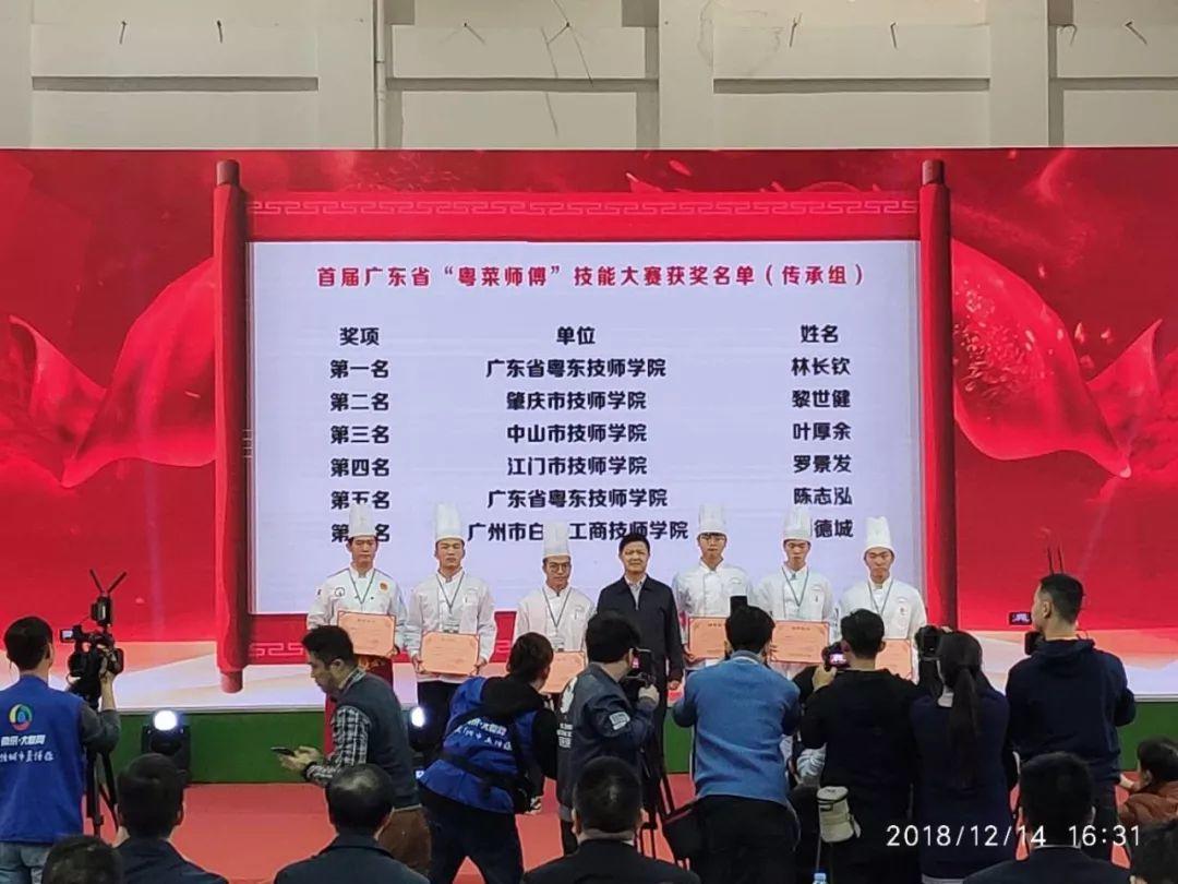 [喜报] 江门市技师学院在第三届广东省技工院校技能大赛中喜获佳绩