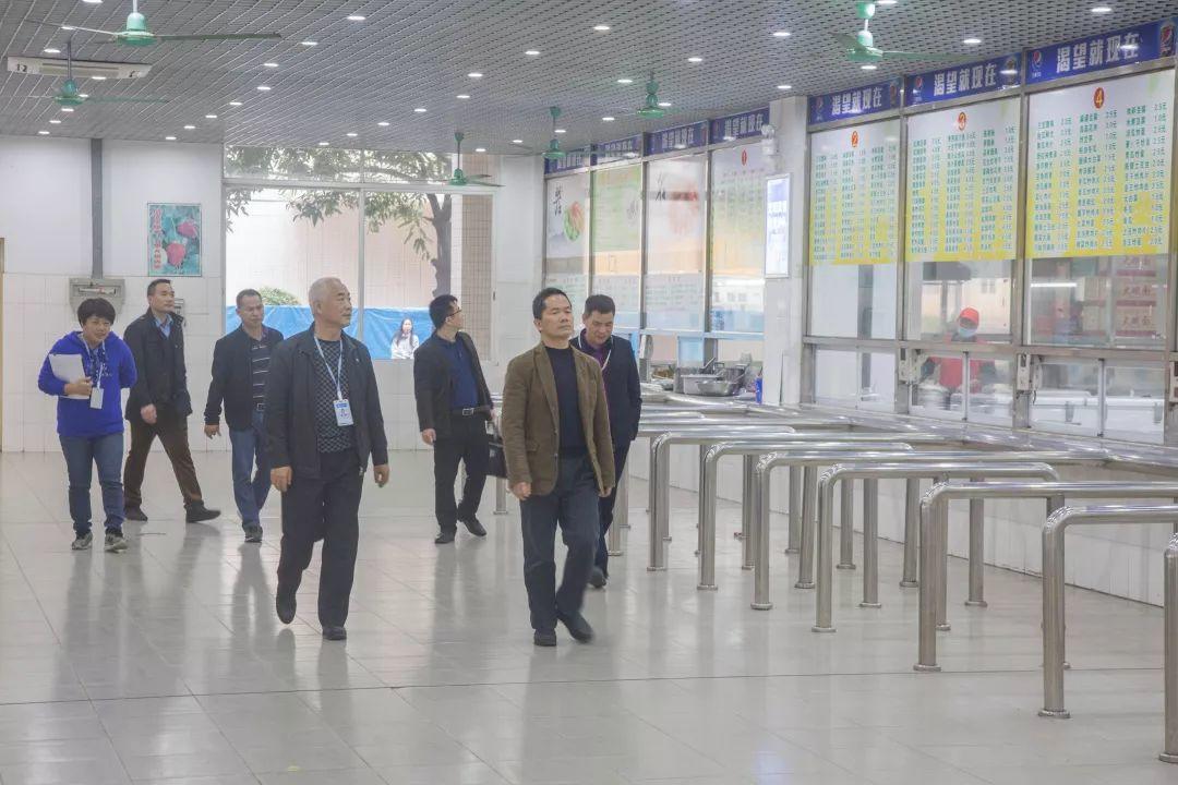 省人社厅安全检查组莅临我院开展校园安全检查