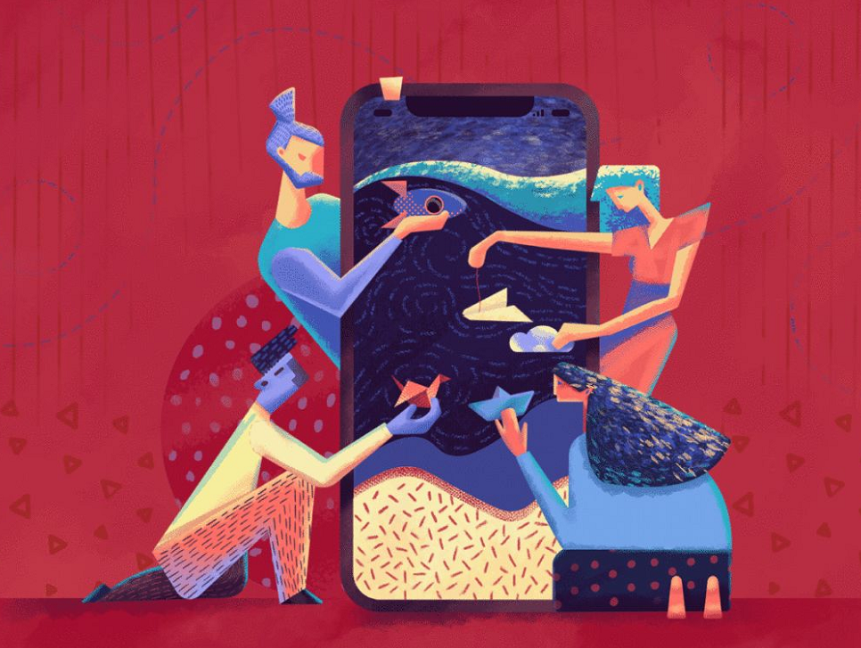 在UI设计中,插画为什么这么火？-广东技校排名网