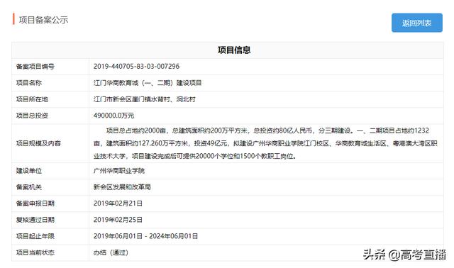 就在家门口！广东又将新增3所高校、1所重点技工院校-广东技校排名网