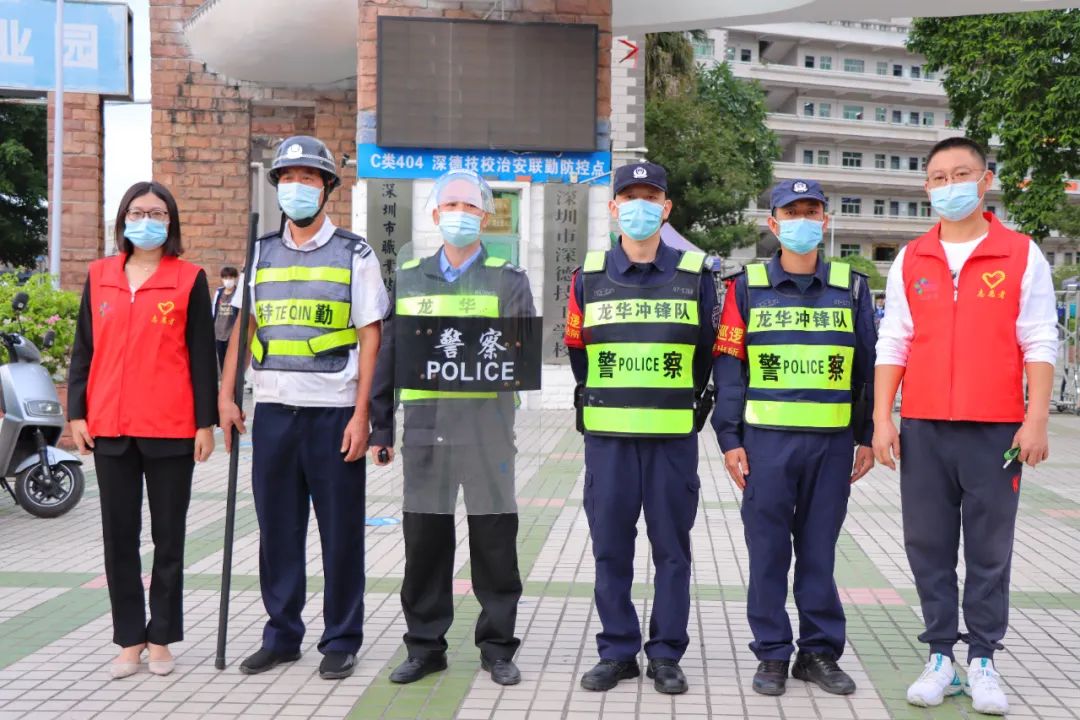 深圳市深德技工学校开展护学志愿服务活动-广东技校排名网
