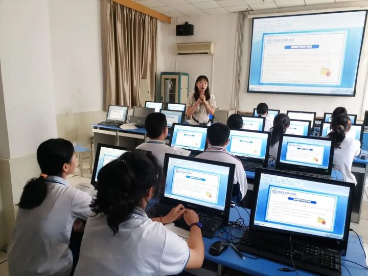 山东省济南商贸学校开展2022年网络安全宣传周主题宣传（加强网络安全教育，筑牢网络安全防线）-广东技校排名网