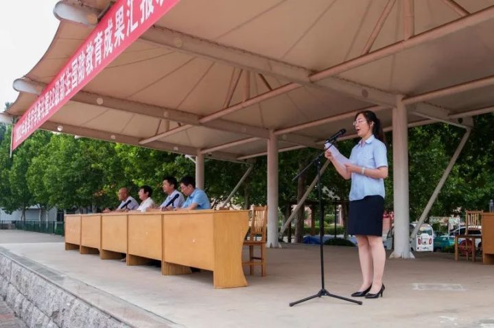 【中专职校新闻】淄博机电工程学校举行2022秋季开学典礼暨22级新生国防教育成果汇报表演-广东技校排名网