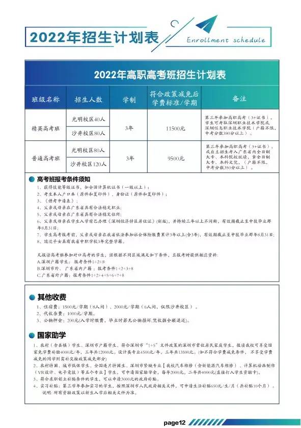 深圳市深科技工学校2022年招生简章-广东技校排名网