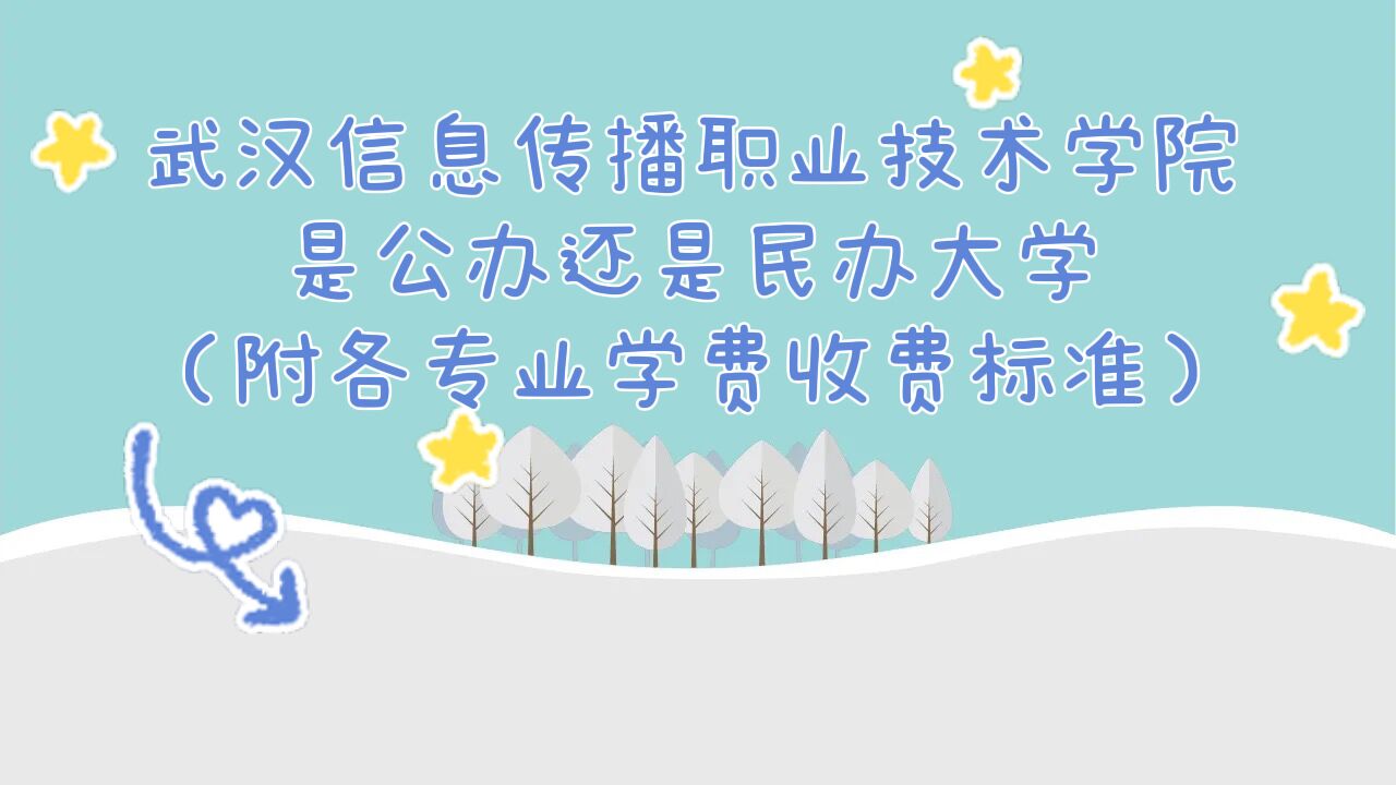 武汉信息传播职业技术学院是公办还是民办大学？各专业收费标准-广东技校排名网