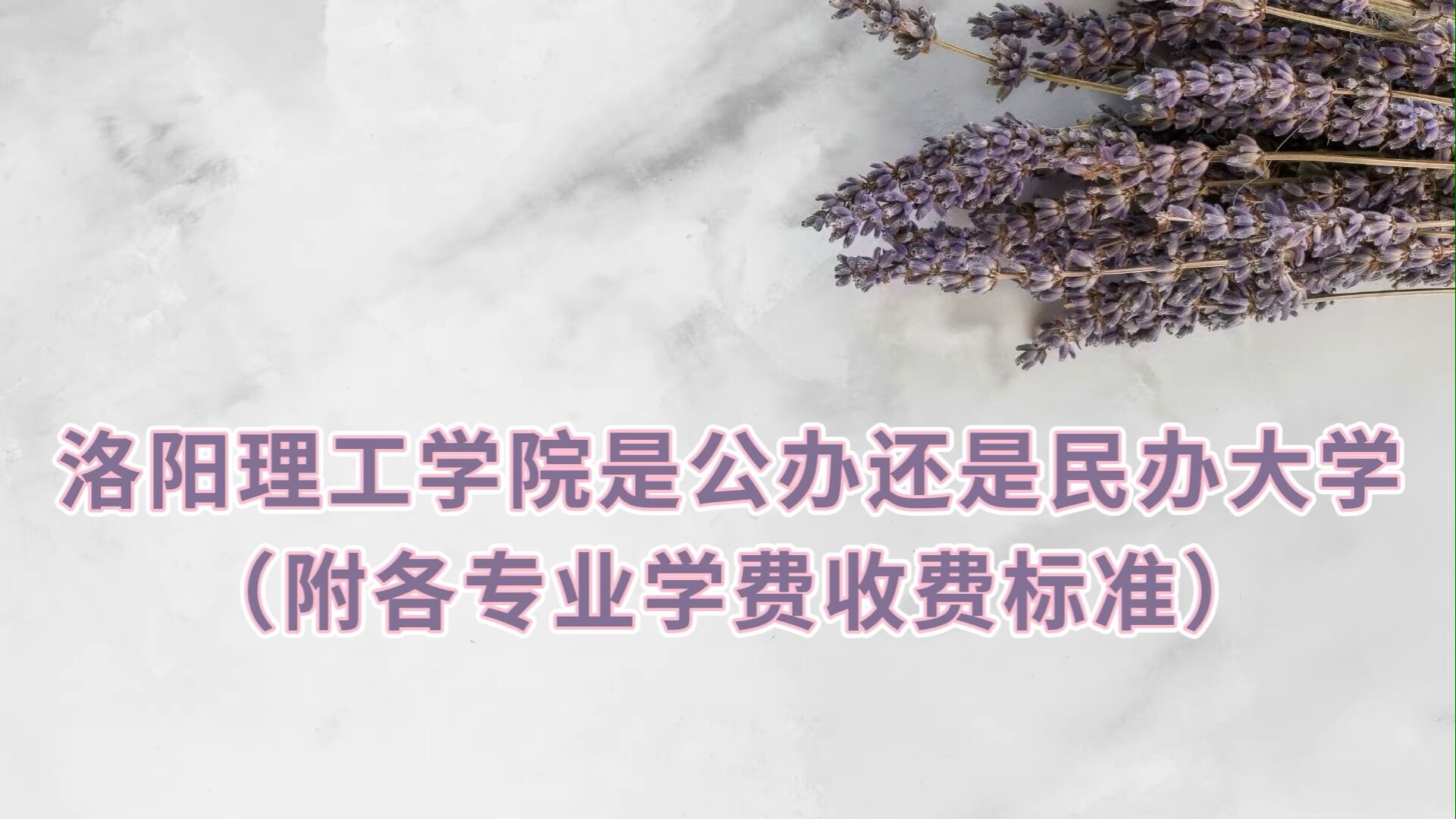洛阳理工学院是公办还是民办大学？（附各专业学费收费标准）-广东技校排名网
