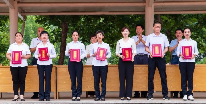 【中专职校新闻】淄博机电工程学校举行2022秋季开学典礼暨22级新生国防教育成果汇报表演-广东技校排名网