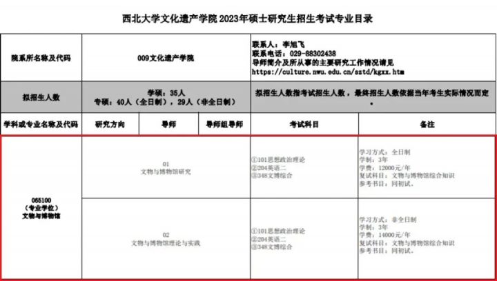 最新择校资讯|西北大学公布2023年招生目录-广东技校排名网