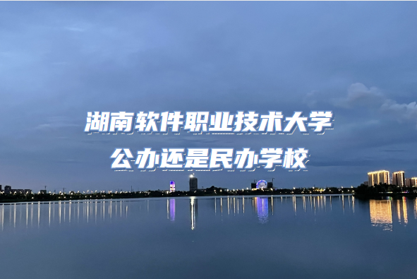 湖南软件职业技术大学公办还是民办(附湖南专科院校一览表)-广东技校排名网