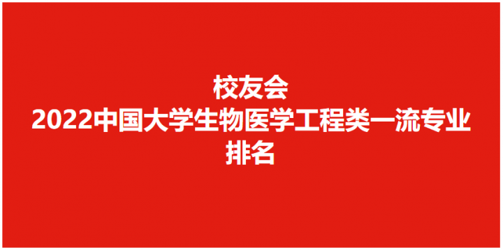 2022年中国实力最强的生物医学工程专业大学排名（研究型+应用型）-广东技校排名网