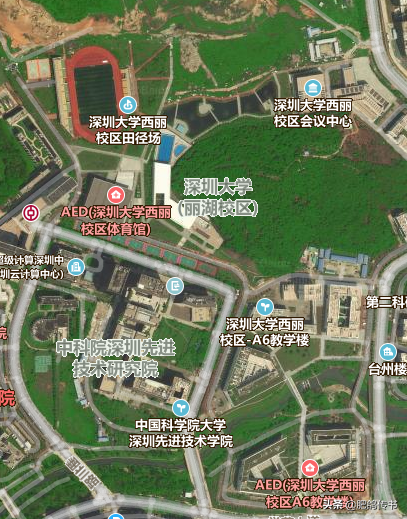 深圳大学平面图-1 深圳大学平面图(高清图片)-广东技校排名网