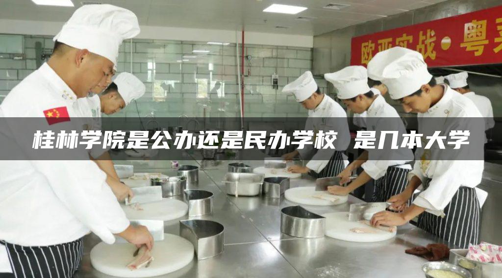 桂林学院是公办还是民办学校 是几本大学