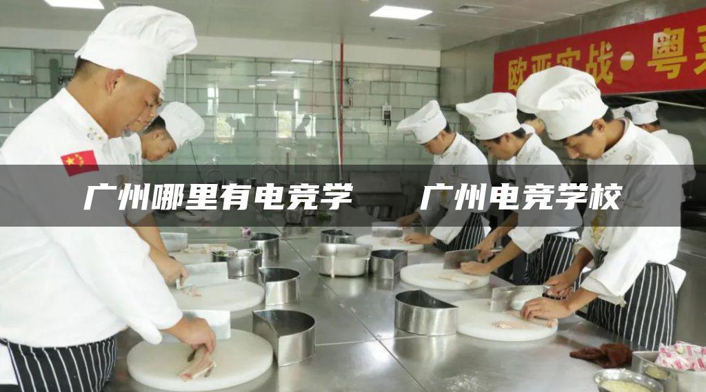 广州哪里有电竞学   广州电竞学校