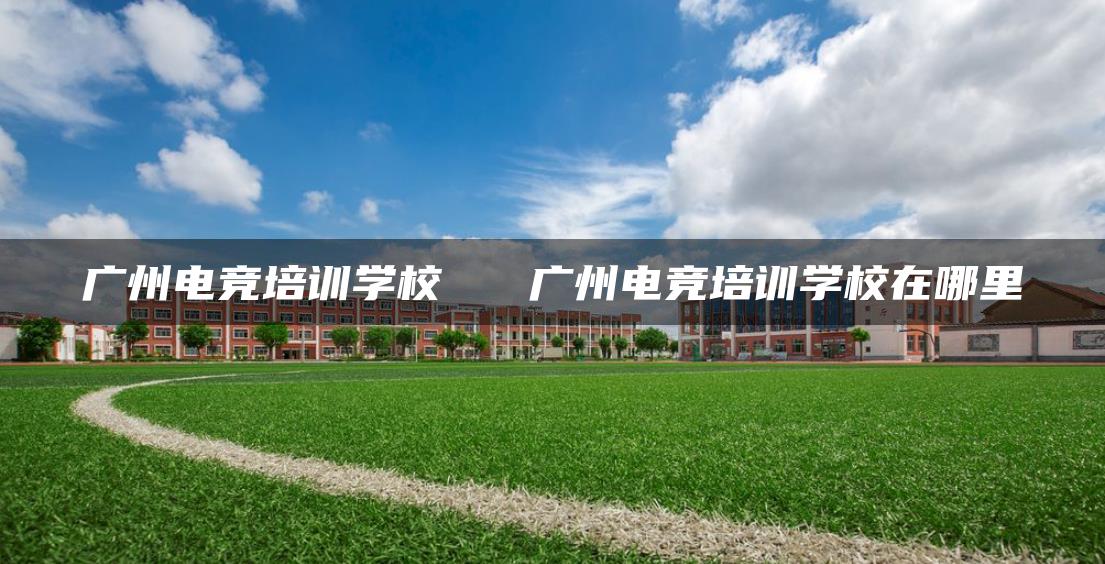 广州电竞培训学校   广州电竞培训学校在哪里