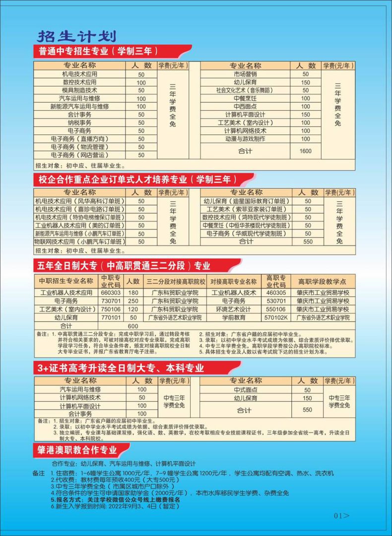 肇庆市工业贸易学校值得报考吗（附：2022年招生计划）-1