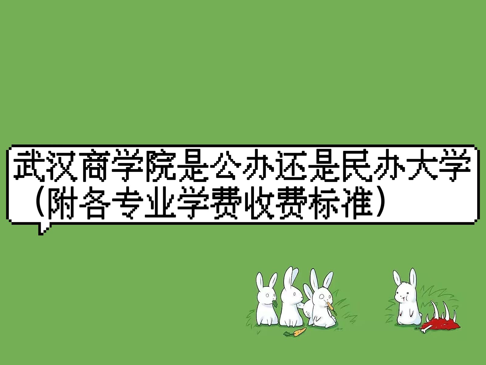 武汉商学院是公办还是民办大学？（附各专业学费收费标准）-广东技校排名网