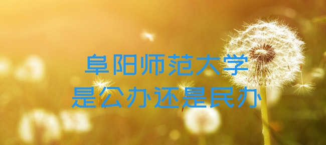 阜阳师范大学是公办还是民办大学？（附各专业收费标准）-广东技校排名网