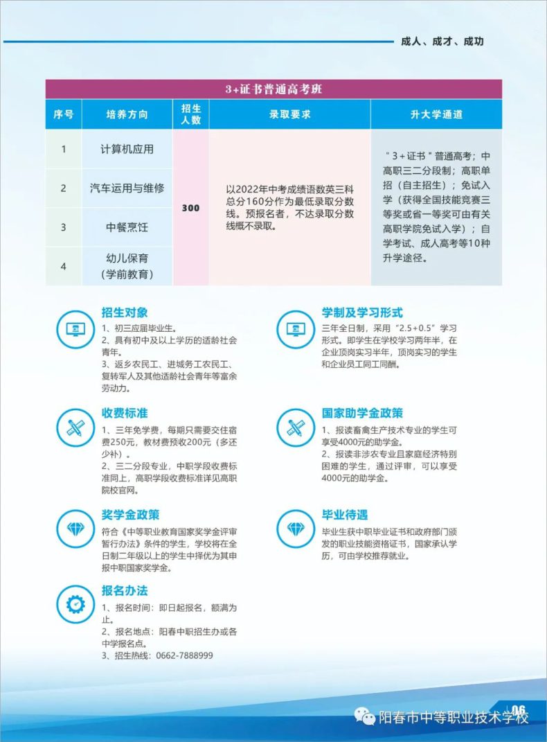 阳春市中职学校怎么样（附：2022年招生计划）-1