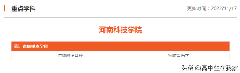 河南科技学院怎么样（附：招生专业列表）-1