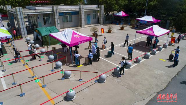 渭南职业技术学院全面防疫迎接学生返校-广东技校排名网