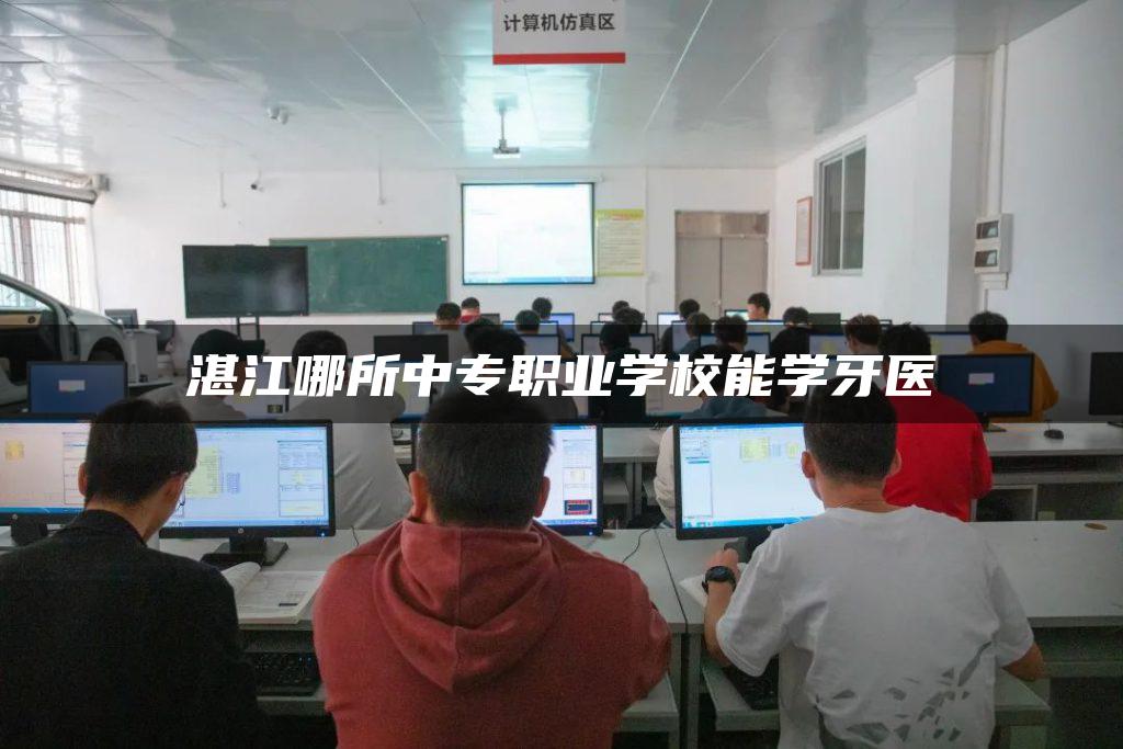 湛江哪所中专职业学校能学牙医