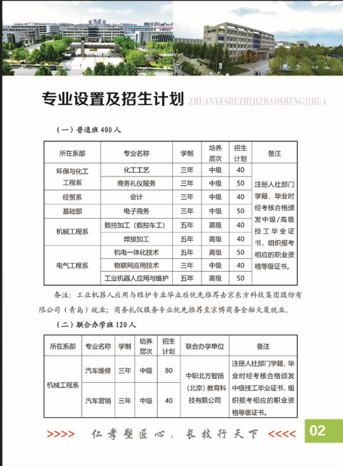 滨州市技师学院好不好（附：2023年招生专业及收费标准）-1