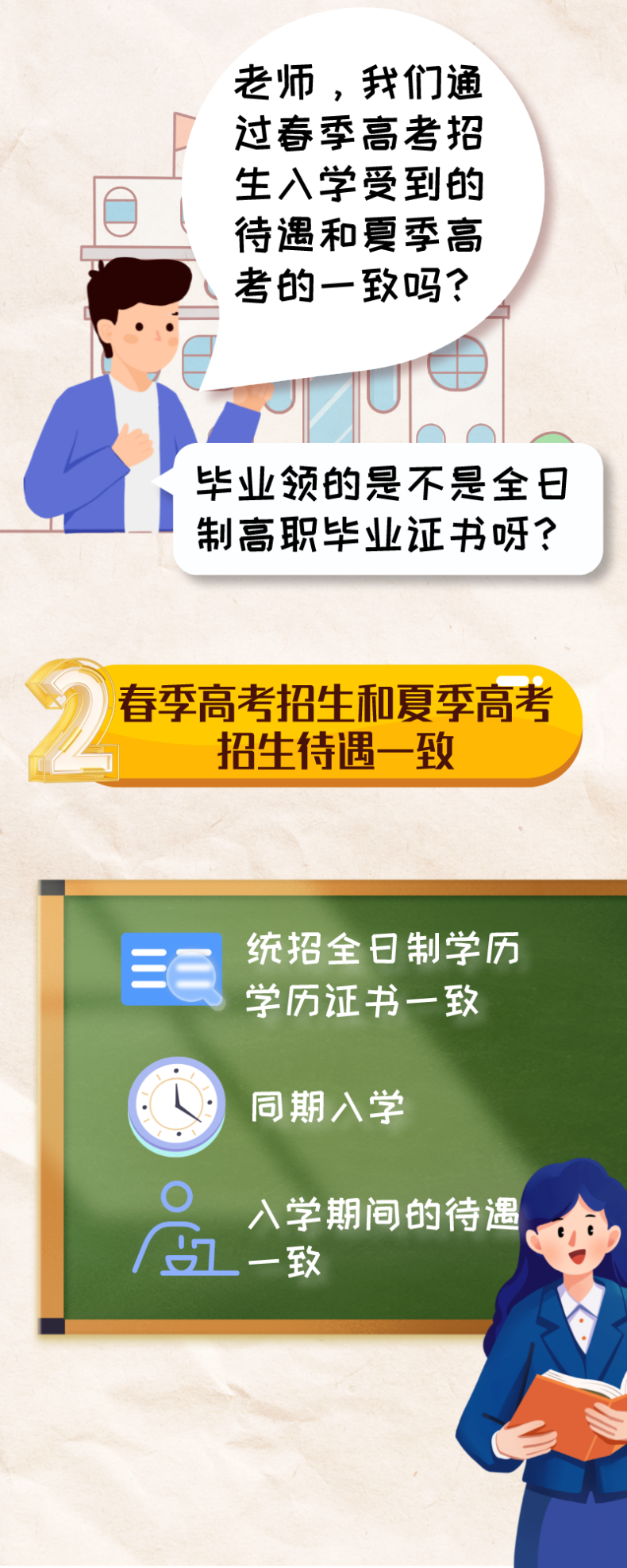 春季高考考试招生有哪些类型？春季高考有哪些优势？-1