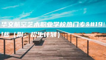 广东华文航空艺术职业学校热门专业有哪些(附:招生计划)-广东技校排名网