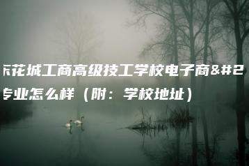 广东花城工商高级技工学校电子商务专业怎么样(附:学校地址)-广东技校排名网
