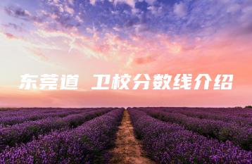 东莞道滘卫校分数线介绍-广东技校排名网