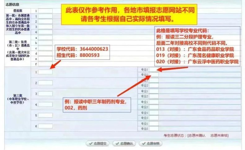 广东省新兴中药学校2023年招生志愿填报指引-1