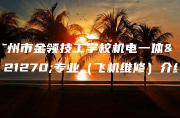 广州市金领技工学校机电一体化专业（飞机维修）介绍-广东技校排名网