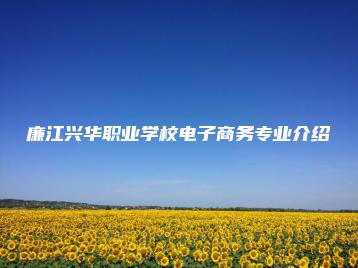 廉江兴华职业学校电子商务专业介绍-广东技校排名网