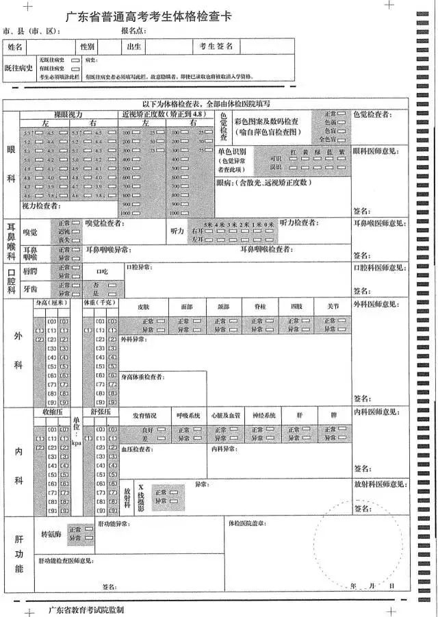 广东2024高考体检安排出炉！-1