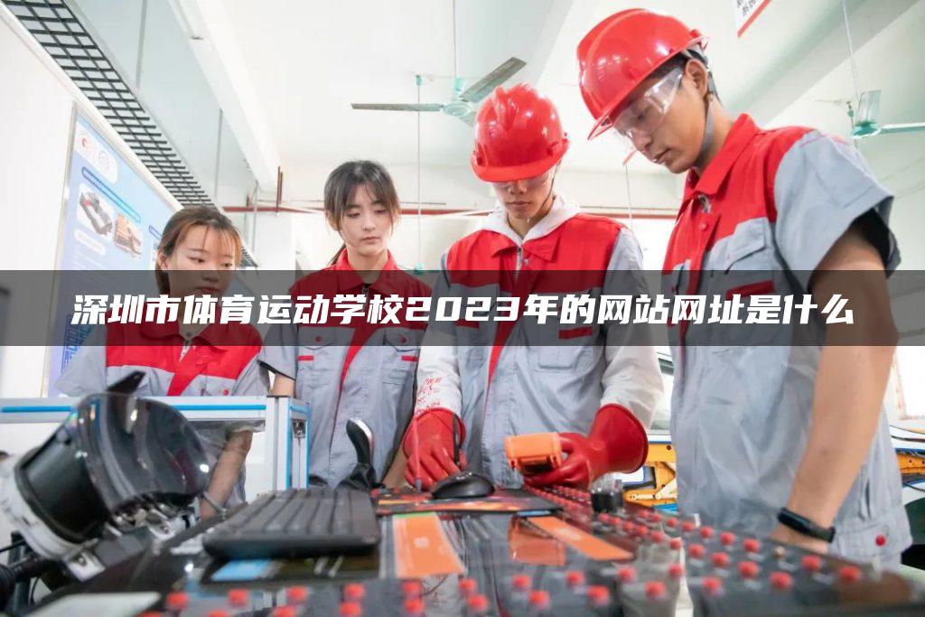 深圳市体育运动学校2023年的网站网址是什么