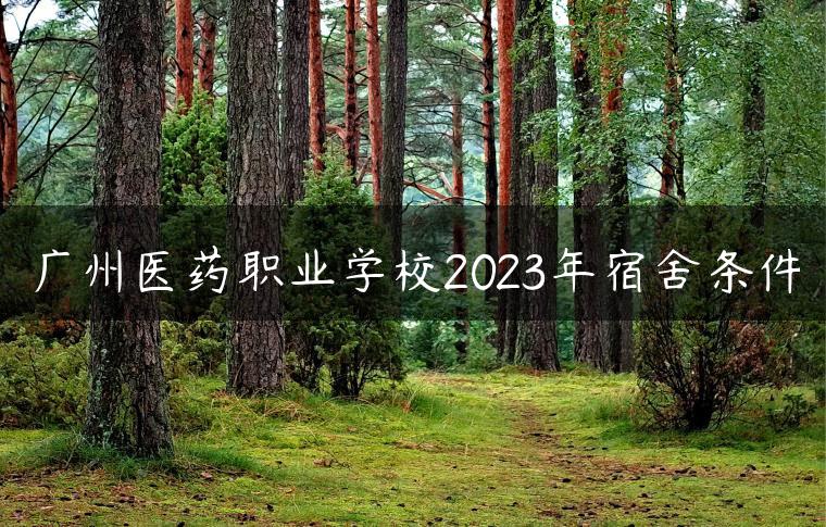 广州医药职业学校2023年宿舍条件